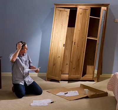 DIY wardrobe furniture project from Teds Woodworking plans